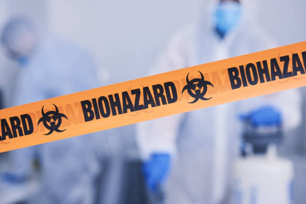 Professional Drug Lab Cleanup technician working in Valparaiso, IN